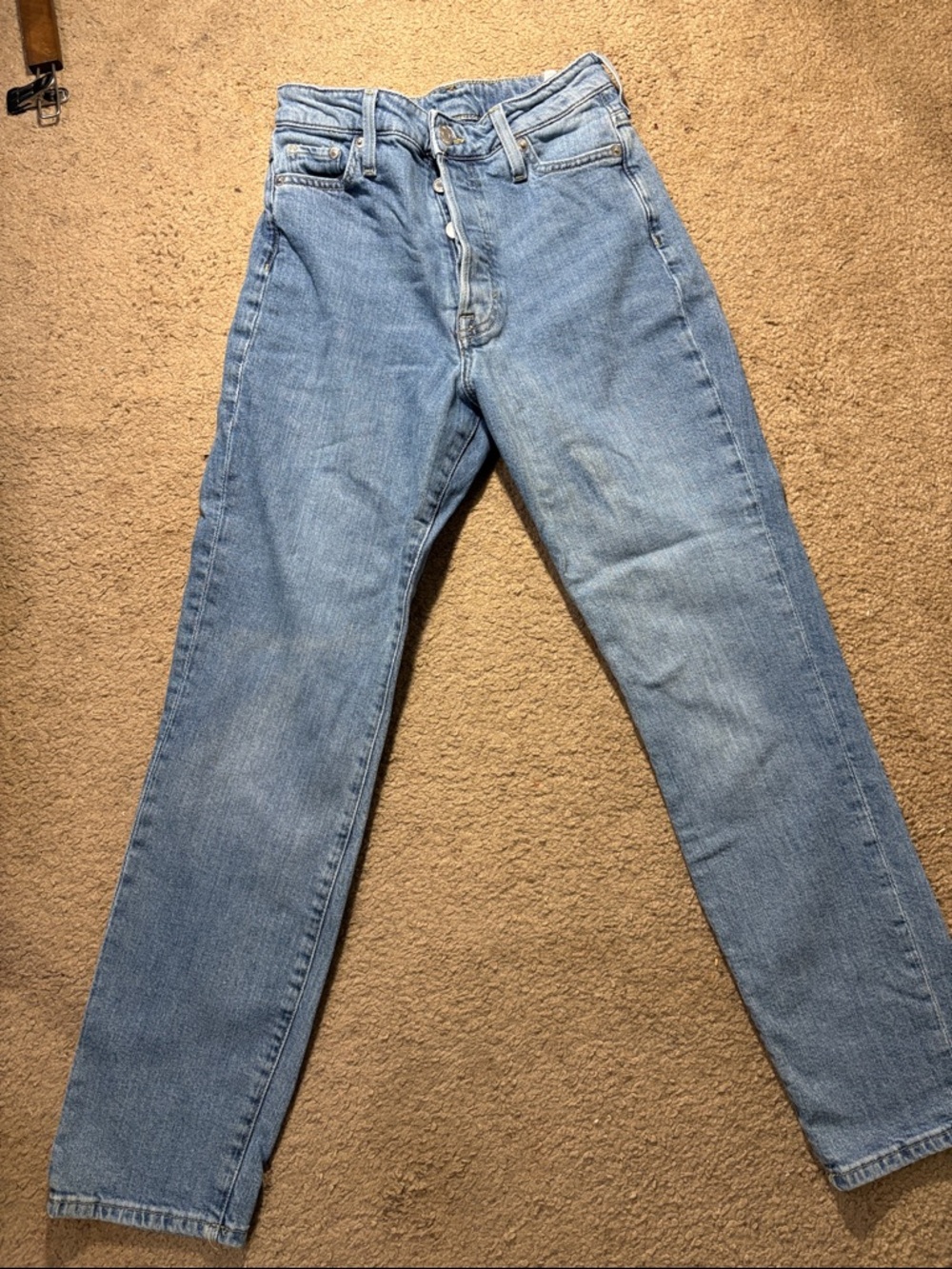 H&M Light Blue Women's Straight-Leg Jeans